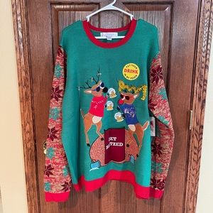 NWT Ugly Christmas Sweater, XXL men’s